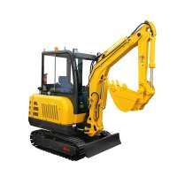 VOTE VTW-25 2.5ton China best quality and cheap price small size Mini crawler rubber track excavator for sale