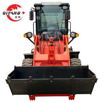 The front-end wheel loader is 1.5 tons small, high-quality and multi-functional